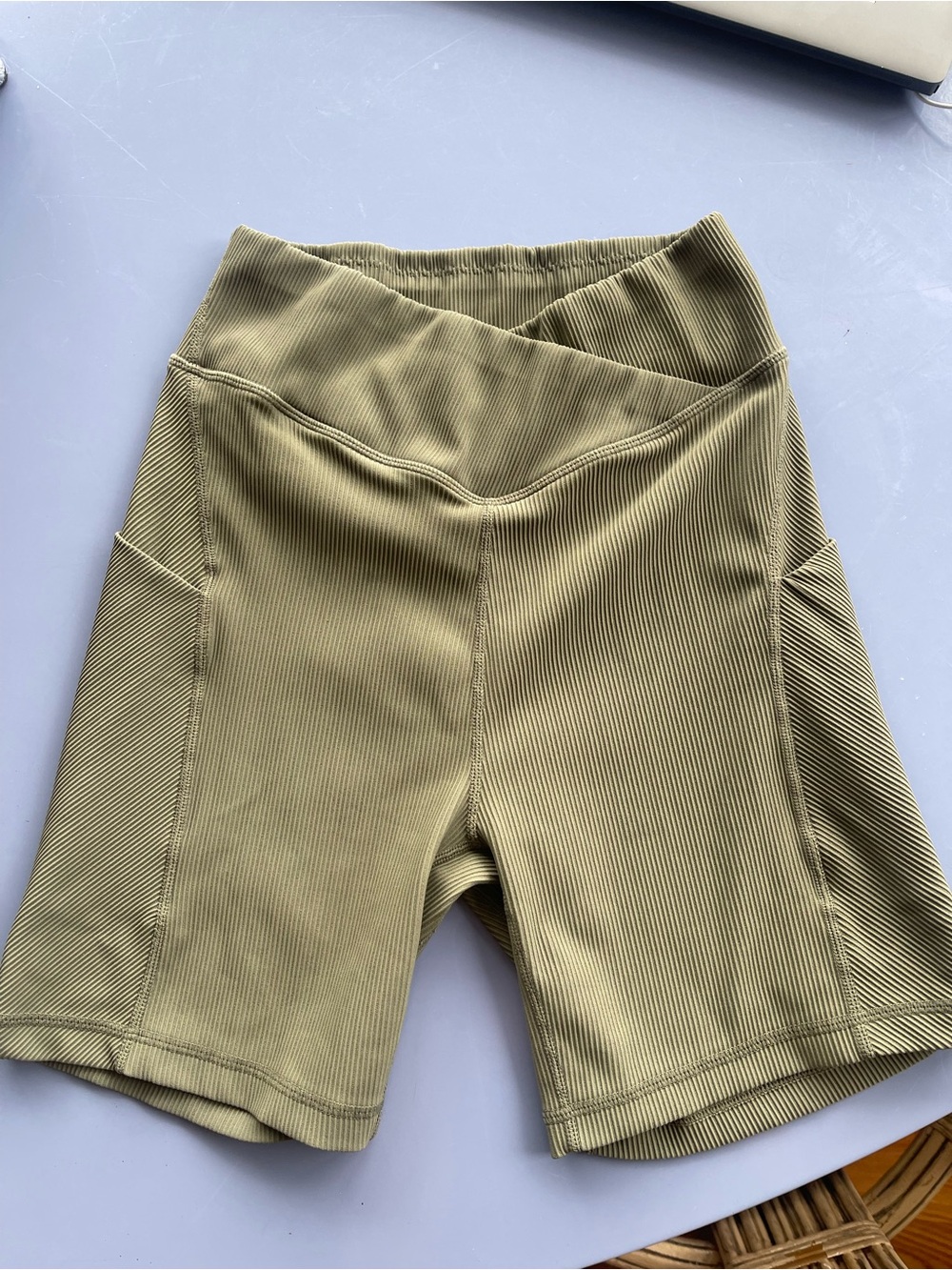 Green Women’s Workout Shorts